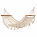 Amaca in Cotone con Frange Beige