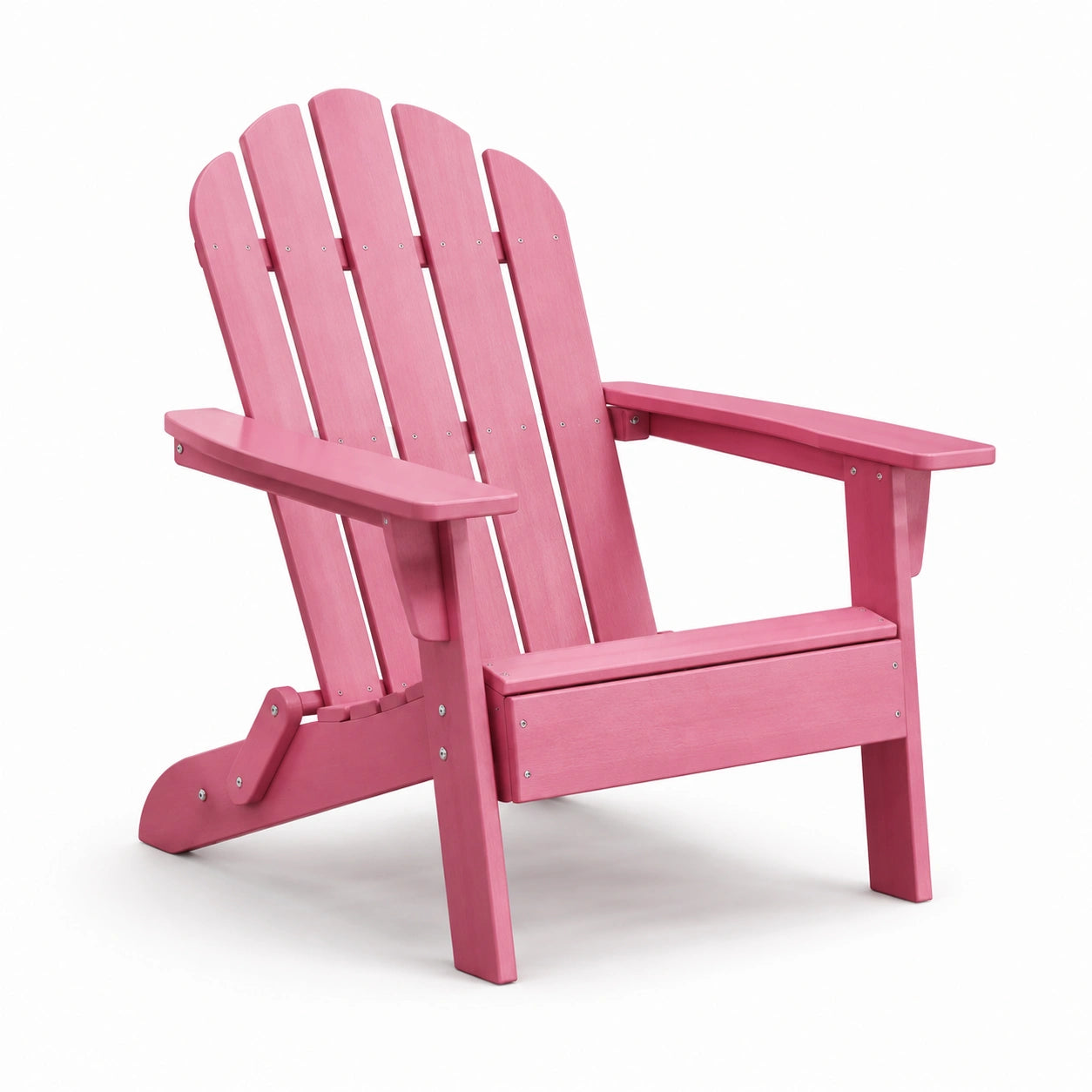 Sedia Adirondack in legno rosa