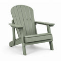 Sedia Adirondack in Legno Grigio Verde
